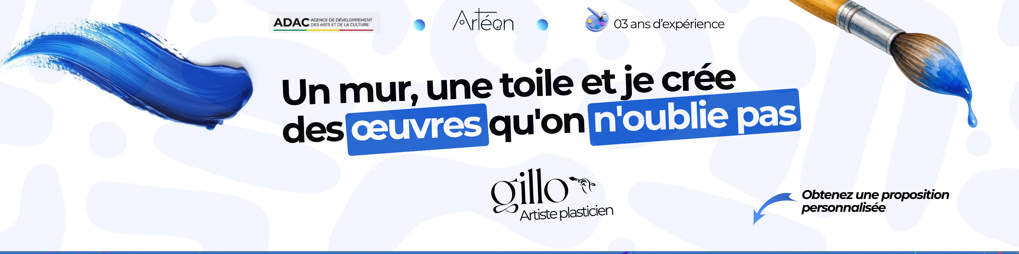 Bannière LinkedIn — Gillo
